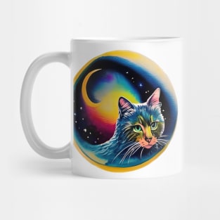 Cat in space - A world full of dreams Mug